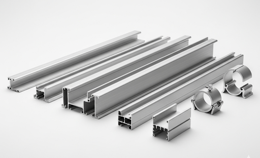 Aluminium profiles for solar panel installation